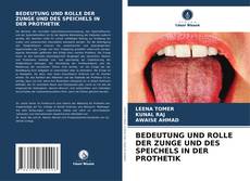 Bookcover of BEDEUTUNG UND ROLLE DER ZUNGE UND DES SPEICHELS IN DER PROTHETIK