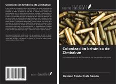 Capa do livro de Colonización británica de Zimbabue 