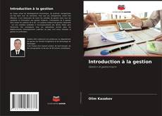 Buchcover von Introduction à la gestion