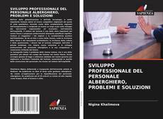 SVILUPPO PROFESSIONALE DEL PERSONALE ALBERGHIERO, PROBLEMI E SOLUZIONI kitap kapağı