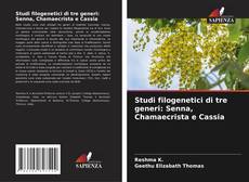 Portada del libro de Studi filogenetici di tre generi: Senna, Chamaecrista e Cassia