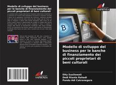 Copertina di Modello di sviluppo del business per le banche di finanziamento dei piccoli proprietari di beni culturali