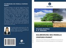 Buchcover von KALIBRIERUNG DES MODELLS CROPGRO-PEANUT