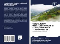 СОЦИАЛЬНАЯ ОТВЕТСТВЕННОСТЬ И КОРПОРАТИВНАЯ УСТОЙЧИВОСТЬ的封面