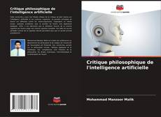 Critique philosophique de l'intelligence artificielle kitap kapağı