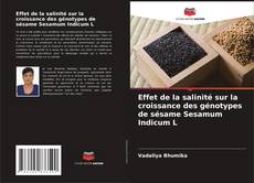 Effet de la salinité sur la croissance des génotypes de sésame Sesamum Indicum L kitap kapağı