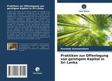 Buchcover von Praktiken zur Offenlegung von geistigem Kapital in Sri Lanka