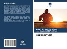 Buchcover von HAUSHALTUNG