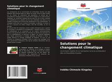 Portada del libro de Solutions pour le changement climatique
