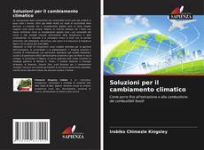 Capa do livro de Soluzioni per il cambiamento climatico 