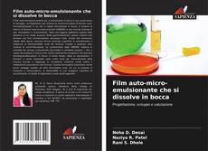 Buchcover von Film auto-micro-emulsionante che si dissolve in bocca