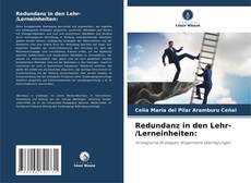 Portada del libro de Redundanz in den Lehr-/Lerneinheiten: