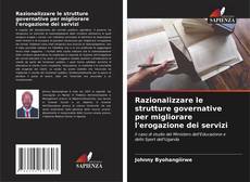 Buchcover von Razionalizzare le strutture governative per migliorare l'erogazione dei servizi