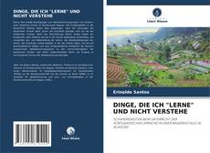 Buchcover von DINGE, DIE ICH "LERNE" UND NICHT VERSTEHE