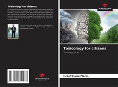 Capa do livro de Toxicology for citizens 