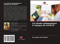 Buchcover von Les études pédagogiques à l'époque de Covid-19