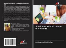 Обложка Studi educativi al tempo di Covid-19