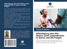 Buchcover von Offenlegung des HIV-Status unter Jugendlichen in Goma und die Folgen