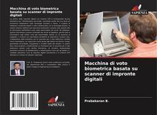 Portada del libro de Macchina di voto biometrica basata su scanner di impronte digitali