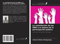 Buchcover von La contribución de las OBM a la mejora de la participación pública