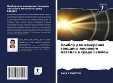 Bookcover of Прибор для измерения толщины листового металла в среде Labview