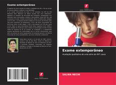 Portada del libro de Exame extemporâneo