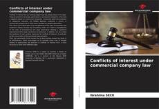 Bookcover of Conflicts of interest under commercial company law