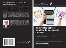 Bookcover of Un estudio sobre el servicio de gestión de carteras