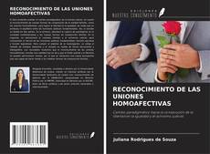 Обложка RECONOCIMIENTO DE LAS UNIONES HOMOAFECTIVAS
