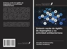Capa do livro de Síntesis verde de AgNPs de Aspergillus y su actividad antibacteriana 