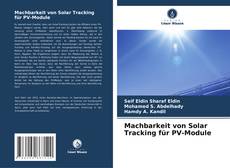 Couverture de Machbarkeit von Solar Tracking für PV-Module
