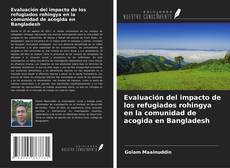 Capa do livro de Evaluación del impacto de los refugiados rohingya en la comunidad de acogida en Bangladesh 