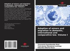 Bookcover of Adoption of minors and migration in domestic, international and comparative law. Volume I