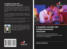 Buchcover von L'aspetto sociale del comportamento sessuale