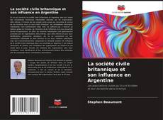 Portada del libro de La société civile britannique et son influence en Argentine
