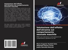 Bookcover of Valutazione dell'effetto dell'atrazina sul comportamento sessuale maschile