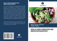 Buchcover von ROLLE DER KRÄUTER BEI HEPATOTOXIZITÄT