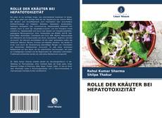 Portada del libro de ROLLE DER KRÄUTER BEI HEPATOTOXIZITÄT