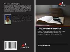 Documenti di ricerca kitap kapağı