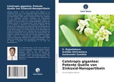 Portada del libro de Calotropis gigantea: Potente Quelle von Zinkoxid-Nanopartikeln