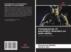 Capa do livro de Consequences of psychiatric disorders on work ability 