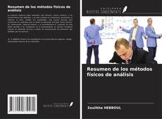 Resumen de los métodos físicos de análisis kitap kapağı