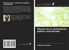 Eficacia de la contratación pública centralizada kitap kapağı