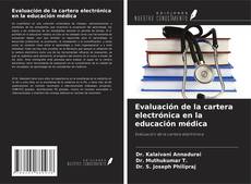 Buchcover von Evaluación de la cartera electrónica en la educación médica