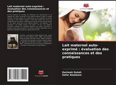 Couverture de Lait maternel auto-exprimé : évaluation des connaissances et des pratiques