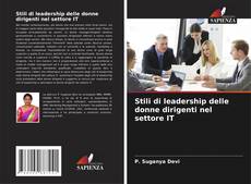 Portada del libro de Stili di leadership delle donne dirigenti nel settore IT