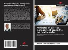 Principles of project management applied to the health sector的封面