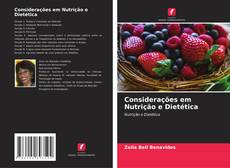 Buchcover von Considerações em Nutrição e Dietética