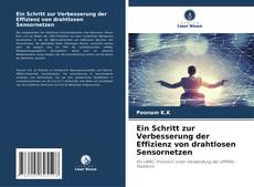 Portada del libro de Ein Schritt zur Verbesserung der Effizienz von drahtlosen Sensornetzen