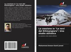 Portada del libro de La coesione in "Le nevi del Kilimangiaro": Uno studio stilistico